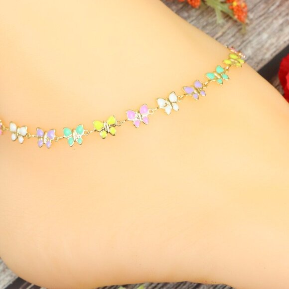"Elegant Handmade Anklet – Delicate Jewelry for Women, MAR091097 - Picture 2 of 10